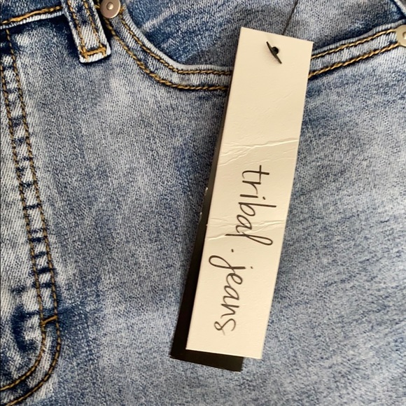 BNWT Tribal High Waist Crop Skinny Jeans - Picture 6 of 9
